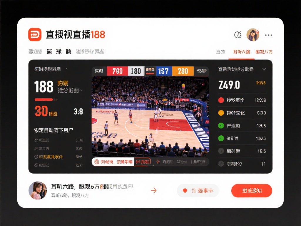 除了视频直播，188篮球直播比分直播功能