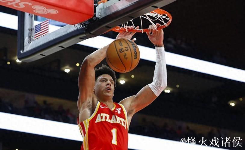 杰伦·约翰逊背靠背三双 老鹰客胜奇才